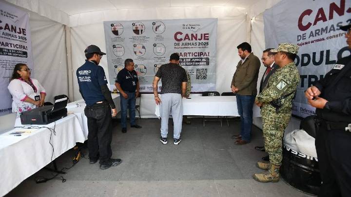Canje de Armas 2025 supera las cifras de recolección de 2024