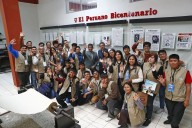 Jóvenes comunicadores salesianos visitan las instalaciones de Andina y El Peruano