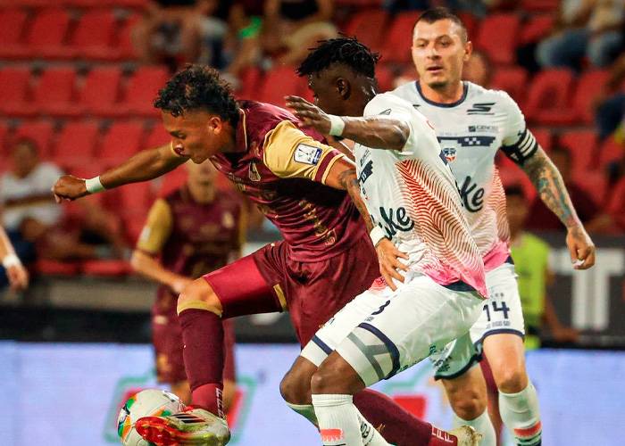 En el Murillo Toro, Tolima y Fortaleza empataron 1×1