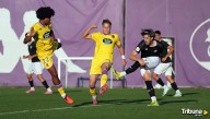 El partido de entrenamiento entre el Real Valladolid y el Salamanca UDS, en imágenes