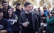 Kicillof mantiene la cábala y cierra la campaña de Fuerza Patria con la clásica mateada