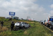 Personal de Semarnat sufre accidente en la México