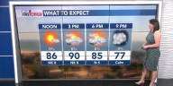 Taylor's Tuesday Midday First Alert Forecast