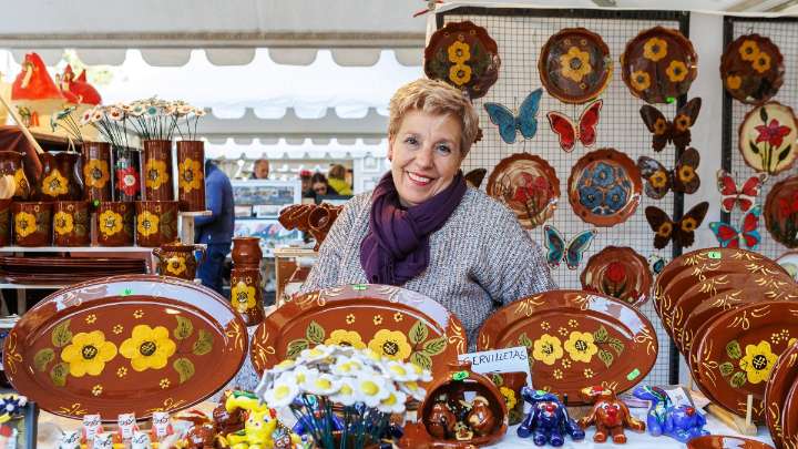 La 45º edición de la Feria de la Cerámica de León reúne a 20 artesanos por San Froilán