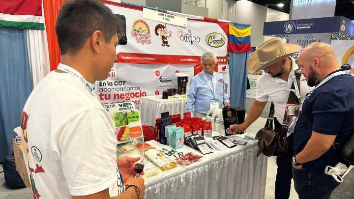 En Estados Unidos empresarios boyacenses exhiben sus productos de gastronomía a través de una vitrina internacional