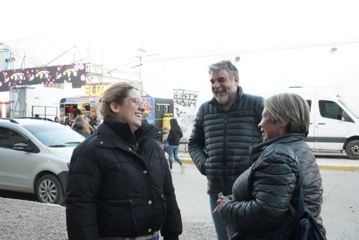 Gisella Martínez visitó Puerto San Julián y Piedra Buena en su recorrida por la provincia