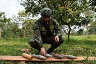 Ejército protege a campesinos del Meta y destruye artefactos explosivos en Mesetas