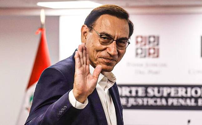 PODER JUDICIAL ORDENA EXCARCELACIÓN DE EXPRESIDENTE MARTÍN VIZCARRA