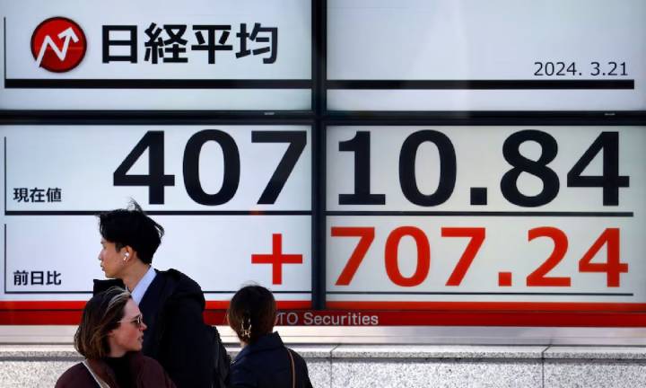 Asian shares mostly higher after Wall Street's rally loses steam