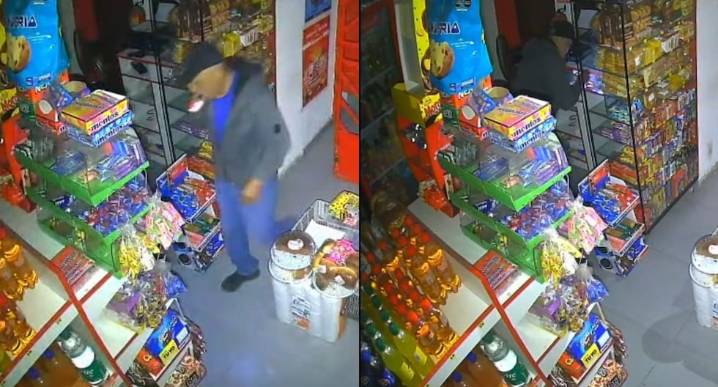 Trujillo: Delincuente ingresa a minimarket para llevarse 3 mil soles y equipos tecnológicos (VIDEO)
