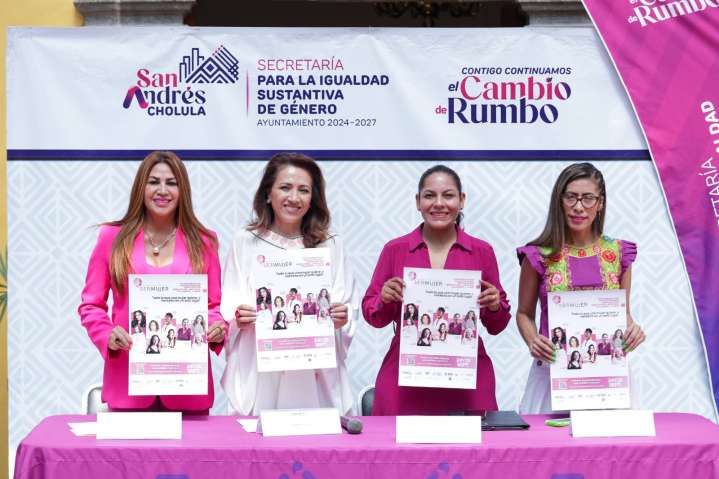 Foro Ser Mujer, un espacio de reflexión y empoderamiento en San Andrés Cholula