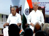 CM Pinarayi Vijayan Addresses Journal Controversy at Raj Bhavan Launch