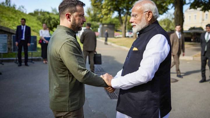 India ‘mostly with us,’ says Ukrainian President Zelenskyy