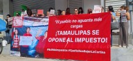 Con manifestación comerciantes rechazan el aumento al IEPES