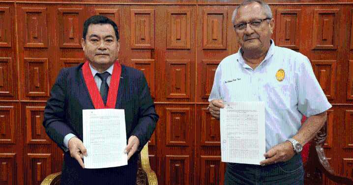 Corte Superior de Justicia de Tumbes y Gobierno Regional firman convenio para fortalecer el trabajo interinstitucional