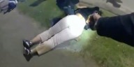 Rosario: una suboficial usó la pistola Taser por primera vez para reducir a una agresora