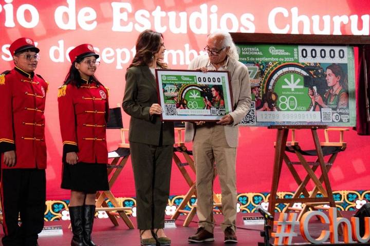 Lotería Nacional dedicará billete a los 80 años de los Estudios Churubusco
