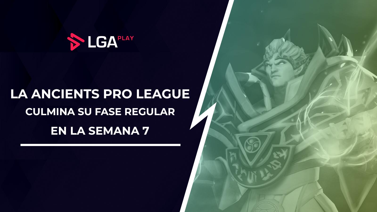 La Ancients Pro League pone fin a la fase regular para seguir con los Playoffs