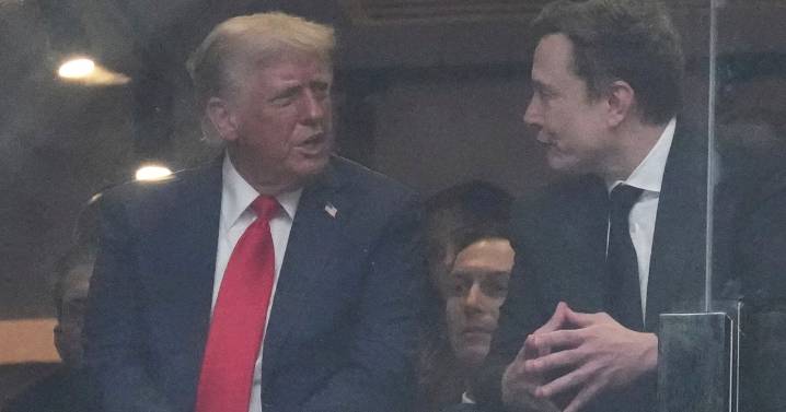 Donald Trump and Elon Musk make surprising gestures at Charlie Kirk's memorial after feud