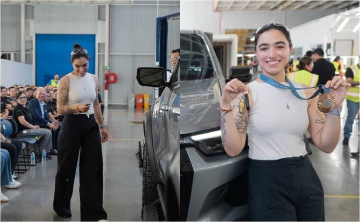 Ana Paula Vázquez recibe camioneta como regalo tras ganar medalla en París 2024: "Uno no se espera esa clase de ayuda"