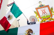 Da Tey Gutiérrez Grito de Independencia en el marco del Tercer Festival del Mariachi