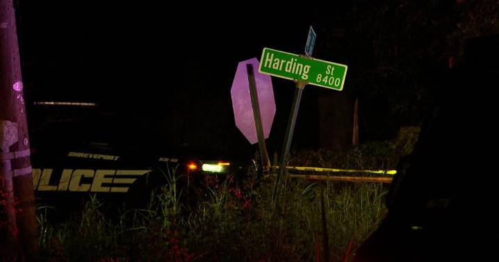 Shreveport police investigate shooting on Harding Street