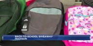 School supplies giveaway