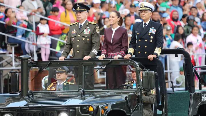 Sheinbaum resalta la defensa de la soberanía en su primer desfile militar
