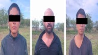 Identifican a tres detenidos tras operativos en Navolato y El Tamarindo