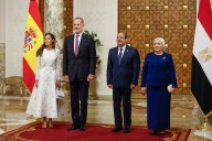 El Rey defiende en Egipto la creación de un Estado palestino viable con Gaza, Cisjordania y Jerusalén Este