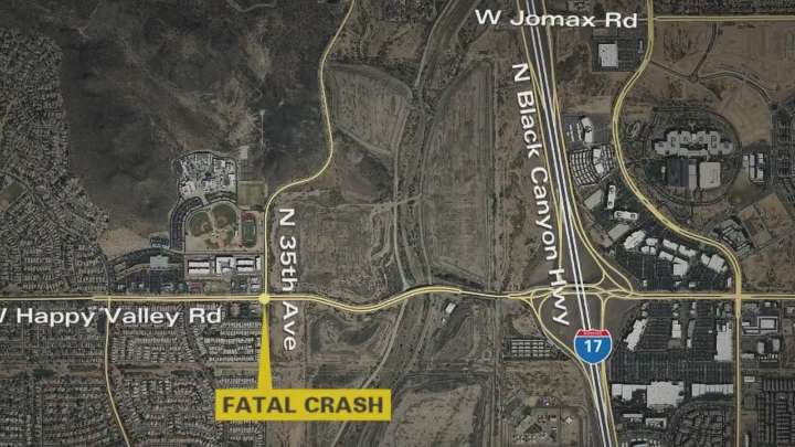 Fatal crash in north Phoenix kills one, injures another