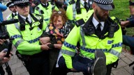 UK police arrest Palestine Action protesters outside conference