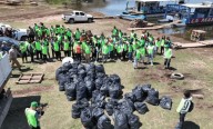 Incorregibles | Sacaron tres toneladas de basura del principal dique de la provincia de Salta