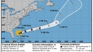 Got a minute? See latest on what's happening with Tropical Storm Imelda
