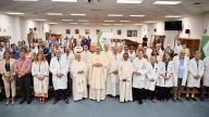 El nuevo obispo de Málaga visita a los pacientes del Hospital Clínico