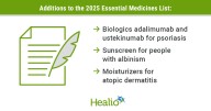 Essential Medicines List: WHO adds psoriasis biologics, sunscreen