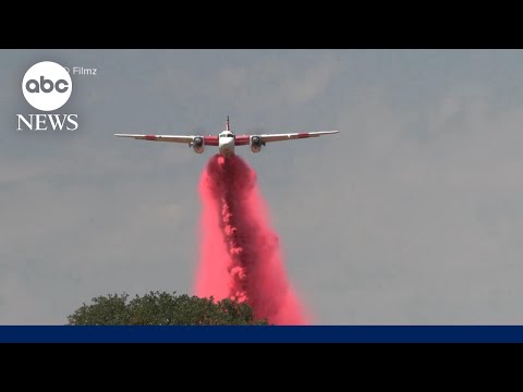Massive wildfire outside Yosemite burning out of control