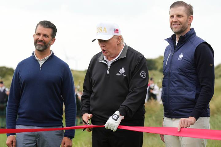 Eric Trump compares validity of father's Epstein birthday note to 'Russia hoax'