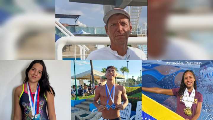 Profesores de natación se encargan de la formación de atletas