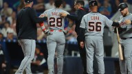 Javier Baez injury: Detroit Tigers shortstop leaves game vs. Marlins