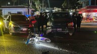 Motociclista resulta lesionado tras choque con camioneta en Mazatlán