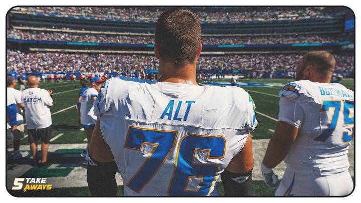 5 Takeaways: Health Update on Joe Alt & How the Chargers Will Bounce Back in Week 5