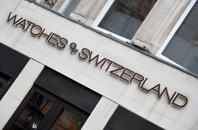 Watches of Switzerland expects to meet first-half estimates on strong US demand