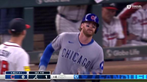 Cubs get to Sale, outlast Braves 3