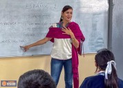 Educación, indispensable para recuperar los saberes comunitarios: Gabriela Molina