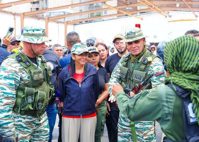 Delcy Rodríguez: estamos conformando el ejército Libertador del pueblo