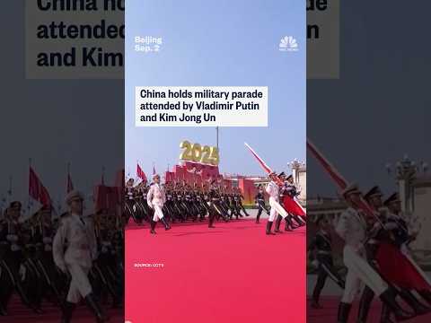 China holds military parade