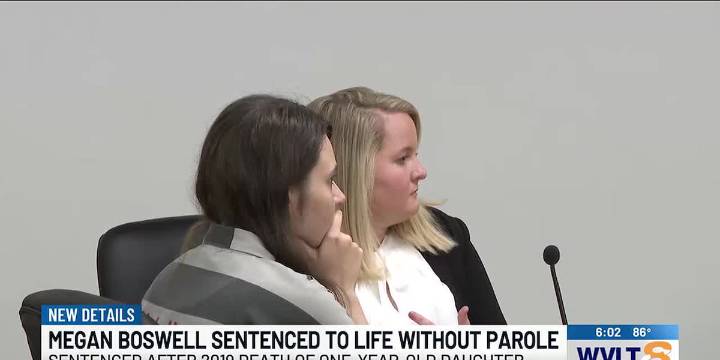 Megan Boswell sentenced to 33 years after life sentence, says she had unfair trial
