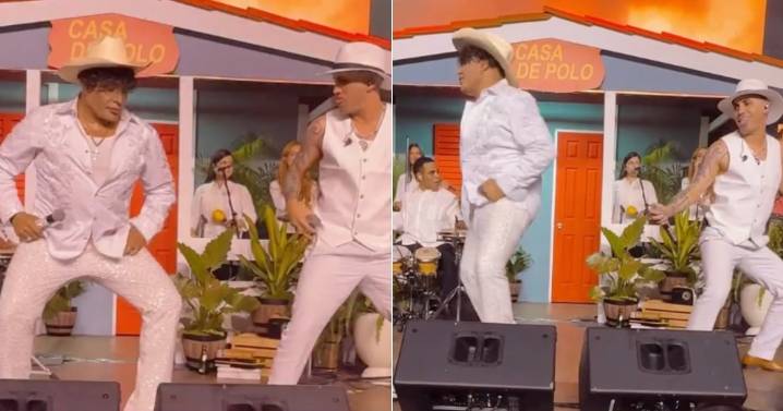 ¿Quién se mueve mejor? Eduardo Antonio y Lenier Mesa se despelotan bailando en pleno escenario