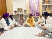 Haryana CM Nayab Singh Saini reaches village Tohra to share grief with Tohra family